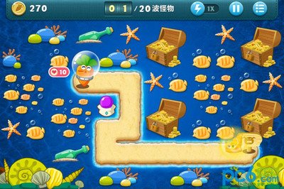 《保卫萝卜》深海主题攻略：海底冒险，守护萝卜大作战