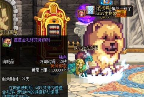 DNF宠物金毛球：可爱战斗伙伴，助力勇士征战地下城