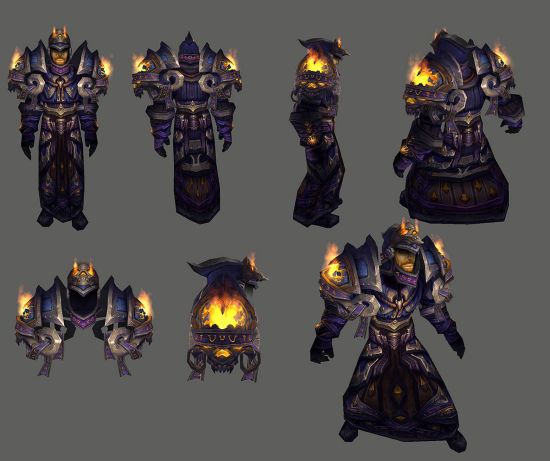 《魔兽世界》T10套装：冰冠之巅的战士荣耀